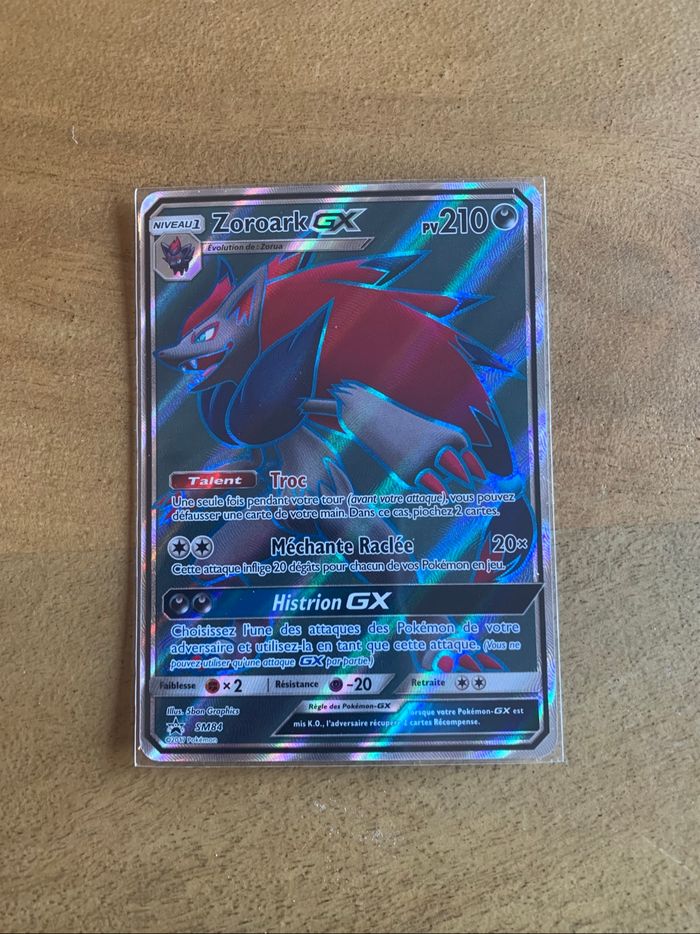 Carte Pokemon Zoroark GX Promotionnelle