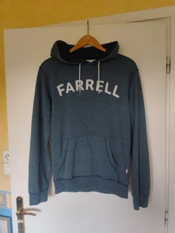 Sweat à capuche Farrell S bleu