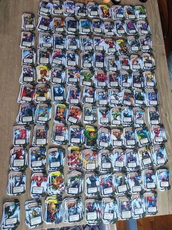 Double cartes marvel Leclerc édition 2024