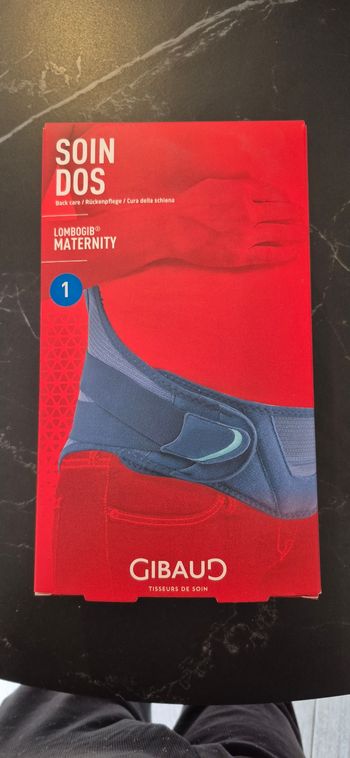Ceinture lombaire grossesse taille 1