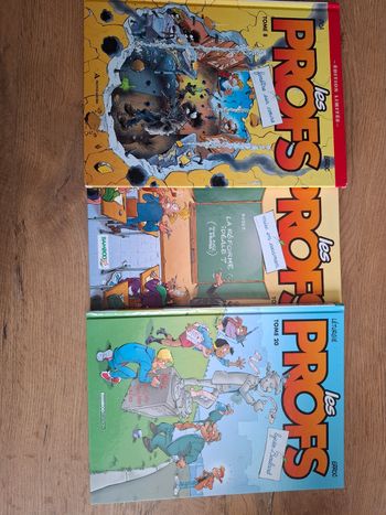 Lot de 3 bd " les profs "