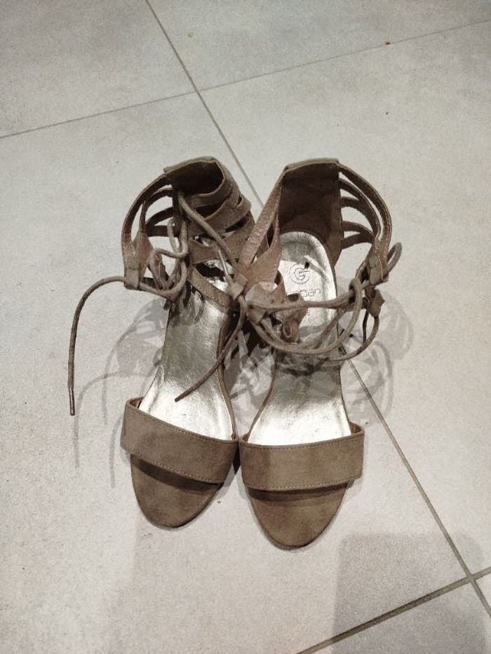 Sandales à talons Gémo