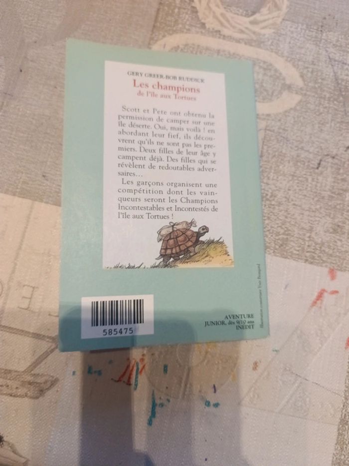 Les champions de l'île aux tortues de Jerry gris Bob ruddyck - photo numéro 2