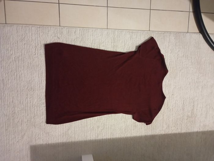 Tee shirt longue manches courtes femmes - photo numéro 2
