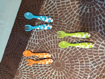 Lot de 3 fourchettes et cuillères enfant