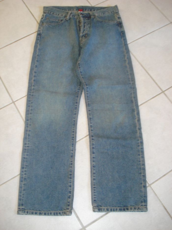 Jeans bleu à boutons CELIO Taille 38/30