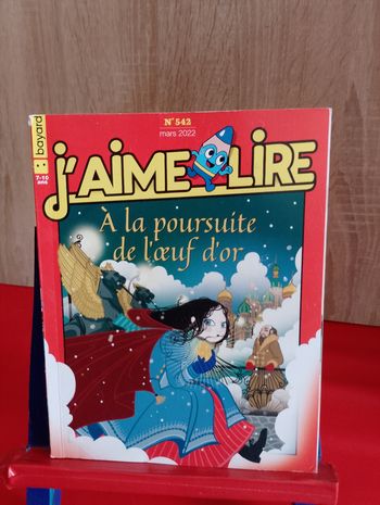J'aime lire, n° 542 : À la poursuite de l’œuf d’or
