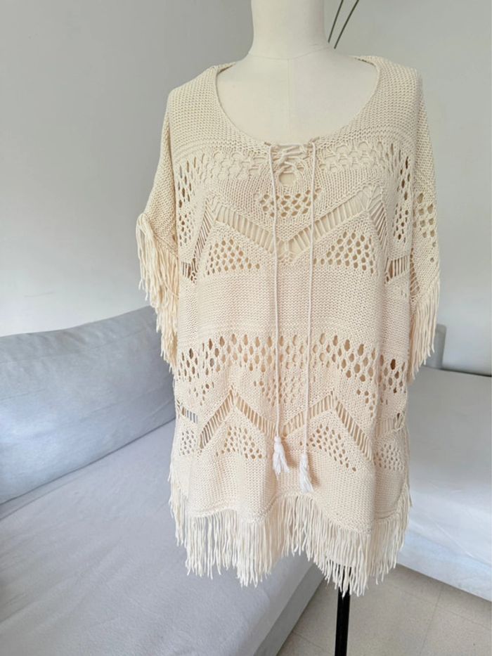 Haut bohème à franges