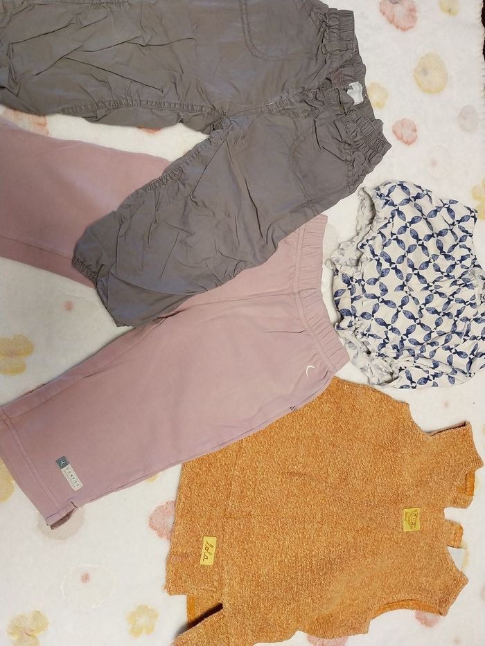 Lot habits fille printemps/ été 18 mois - photo numéro 2