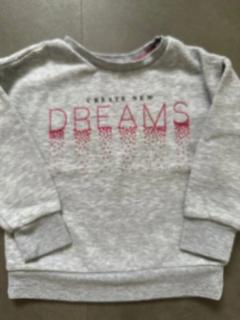 Pull sweat gris 4 ans
