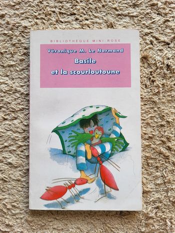 Livre enfant Basile et la scourloutoune de Véronique M. Le Normand Bibliothèque mini-rose