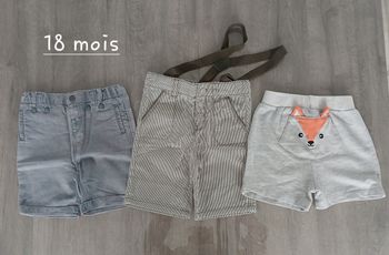 Lot bermuda 18 mois
