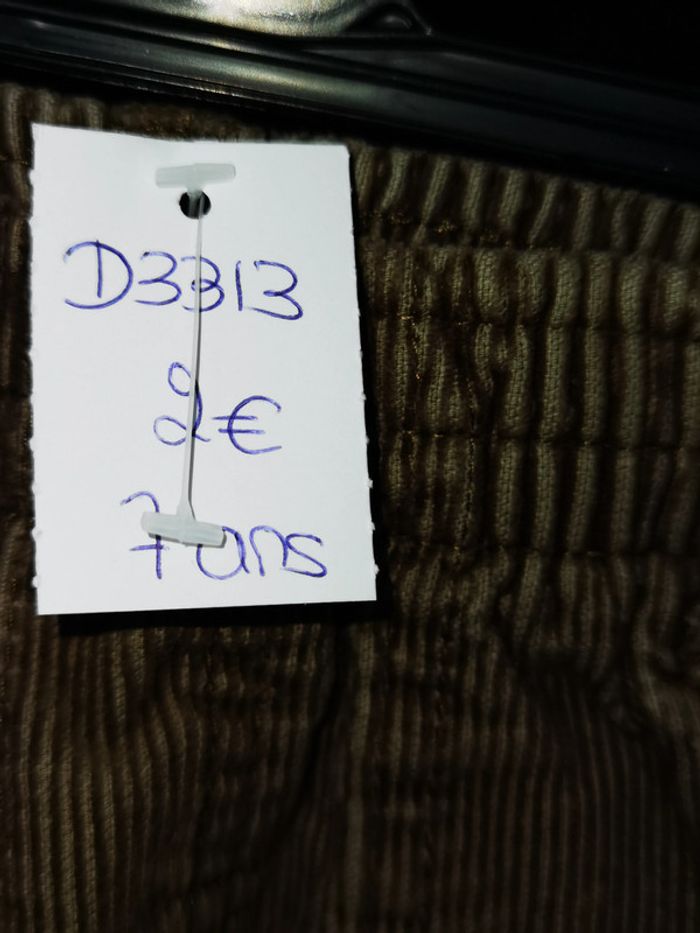 D3313 - pantalon garçon 7 ans - photo numéro 3