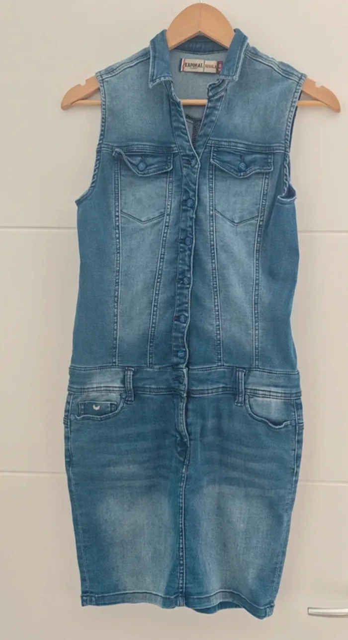 Robe en jean