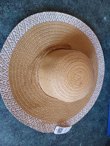Chapeau paille femme taille 57