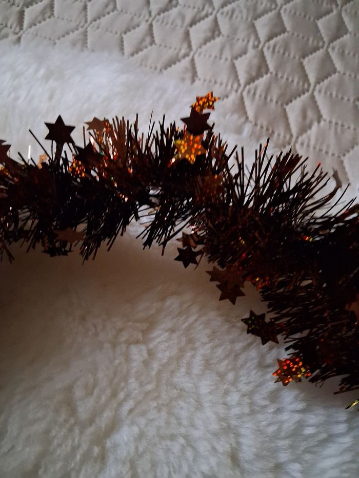 Lot de 2 guirlandes de Noël 🎄  marron - photo numéro 3