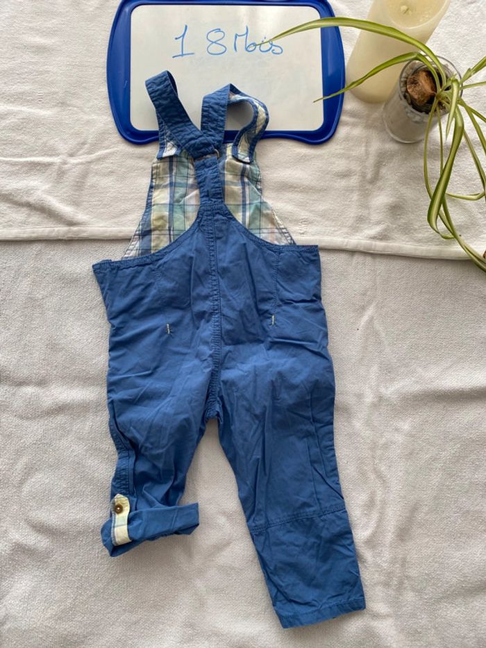 Salopette longue transformable en salopette courte / short - Sergent Major - 18 mois - TBE - photo numéro 3