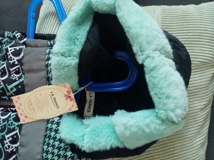 3 ans diff marques veste zippé a capuche  avec fausse fourrure autom hiver /neuf avec étiquette - photo numéro 9