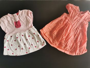 Duo de robes Tissaia_ fille_ 9 mois