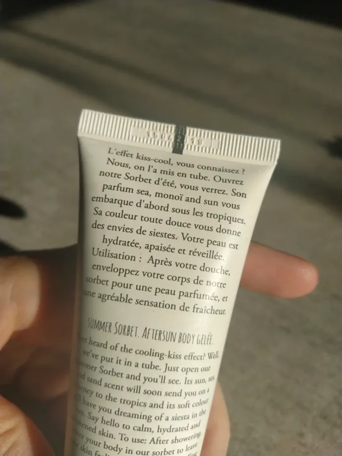 Sorbet d'été gelée après soleil my little beauty - photo numéro 4