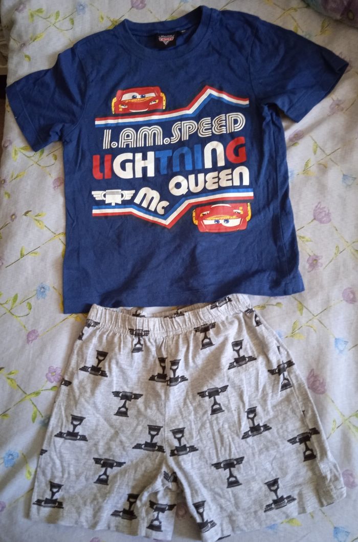 Ensemble short+ tee short Disney Cars garçon taille 5 ans