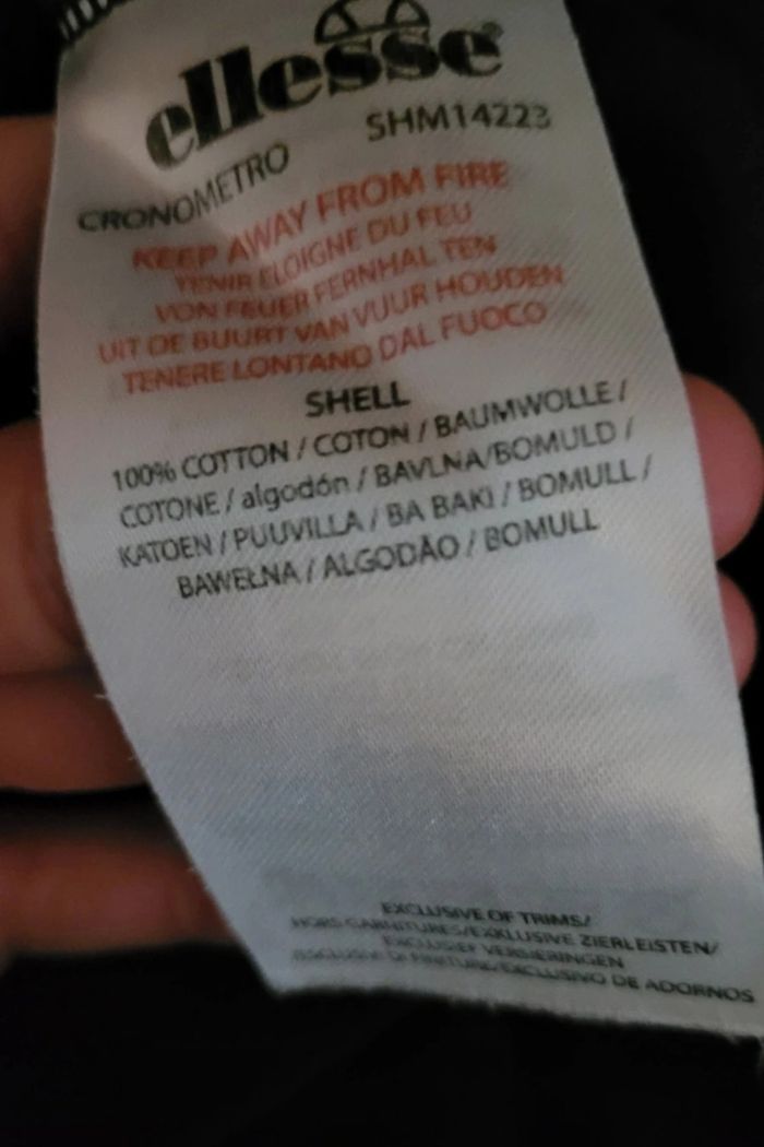 Tee shirt ellesse noir - photo numéro 4