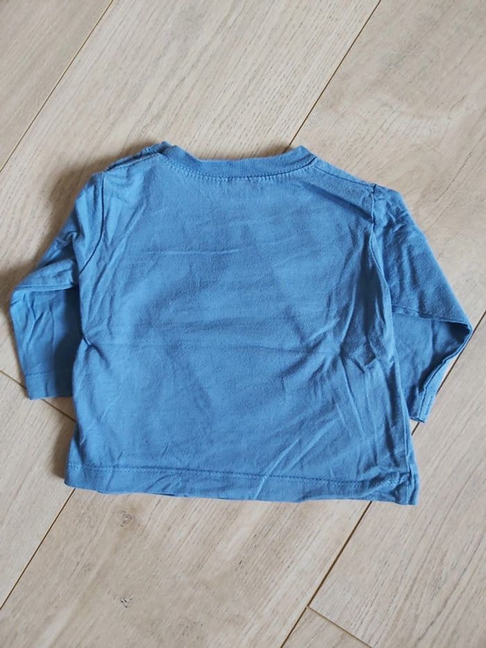 Tee-shirt ML garçon 6 mois (78) - photo numéro 3