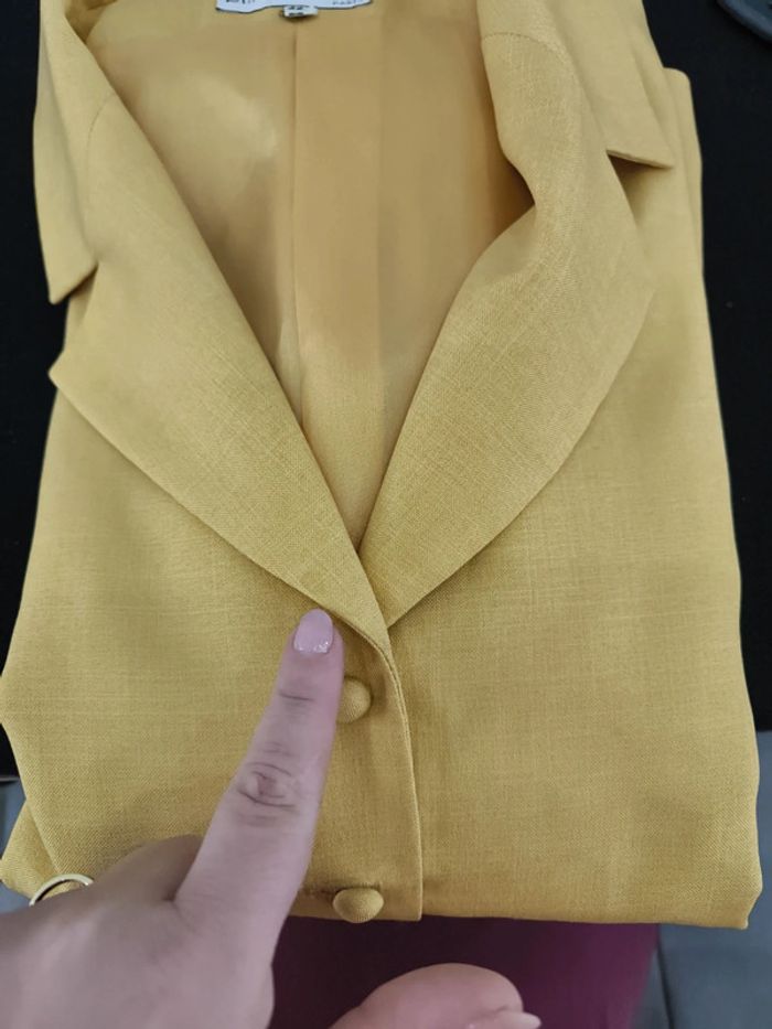 Blazer veste renaissance taille 44 vintage - photo numéro 7