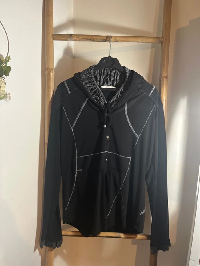 Veste noire Fred Sabatier taille 42