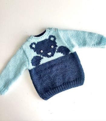 Pull nounours neuf 3 mois