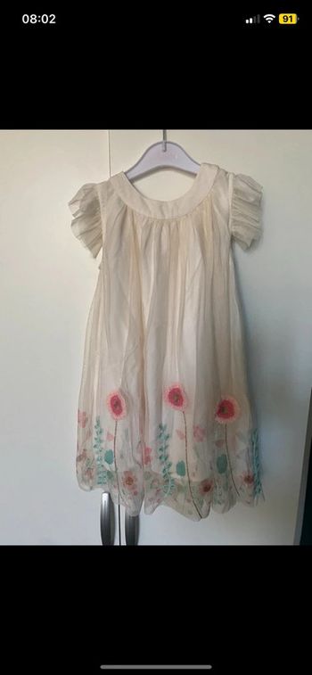 Robe de cérémonie taille 5 ans