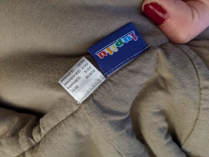 Surpyjama grenouillère dors-bien sherpa nounours brun marron Lupilu 86-92 cm 24 mois - photo numéro 6