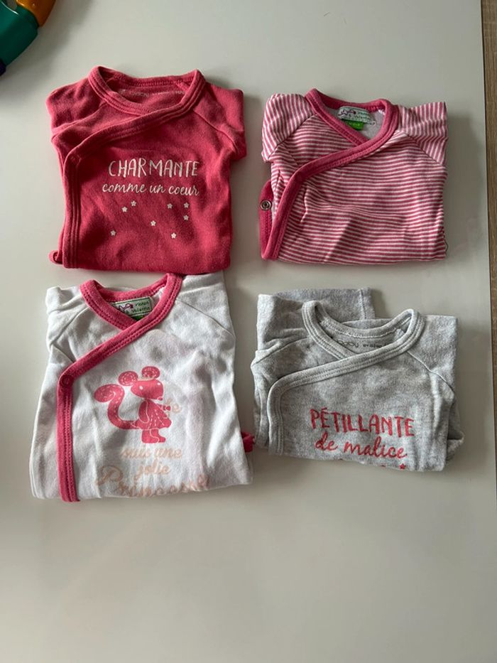 Lot 4 bodies naissance fille