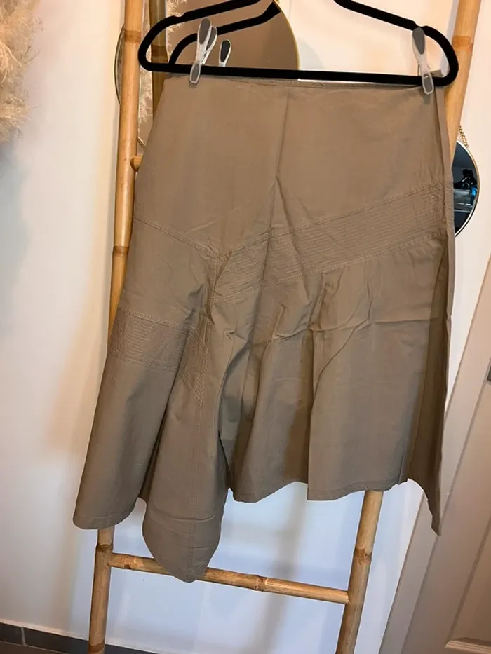 Jupe d’été marron glacé - photo numéro 3