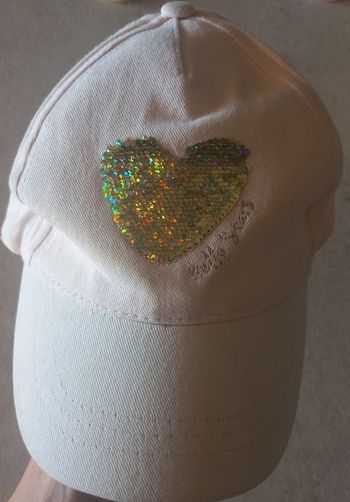 Casquette Fille sequins