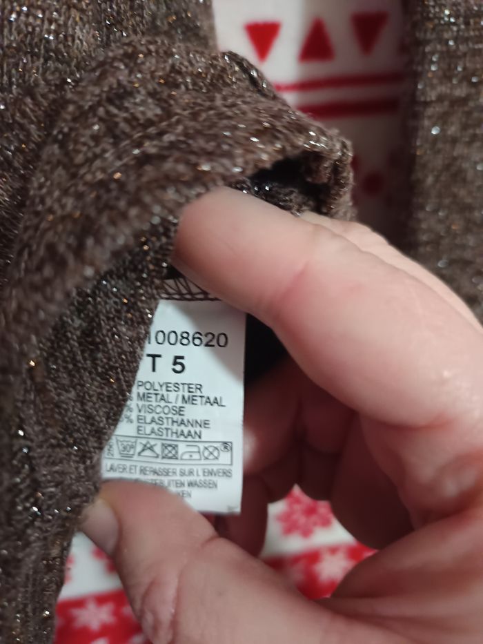 Gilet marron Armand Thiery – Taille 5 - photo numéro 4