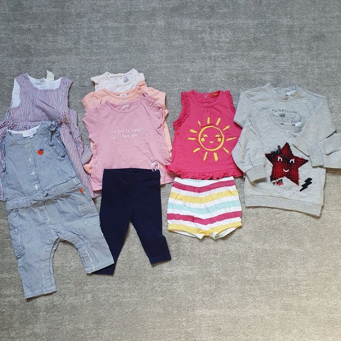 Lot vêtements bébé fille 6 mois