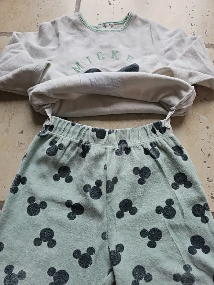 Pyjama velour Mickey - Orchestra - 23 mois/86 cm - photo numéro 9