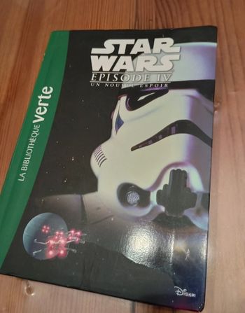 Livre Star Wars épisode IV - un nouvel espoir