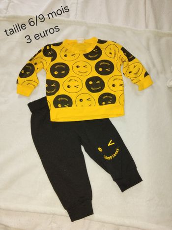 Ensemble taille 6/9 mois