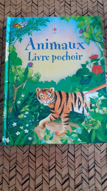 Livre pochoir animaux