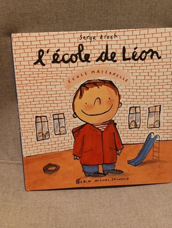 Livre jeunesse l'école de Léon des éditions Albin
