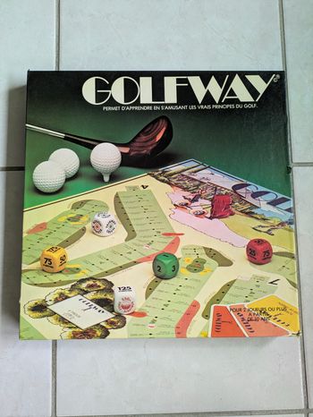 Jeu golfway ancien vintage golf