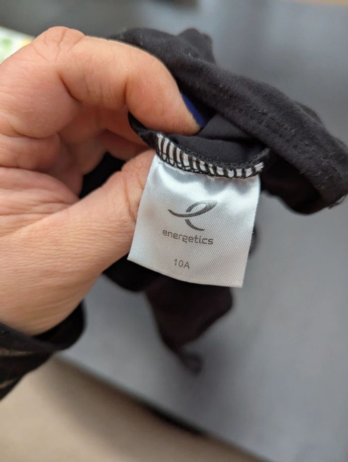 Justaucorps de danse / gym noir 10 ans - photo numéro 3