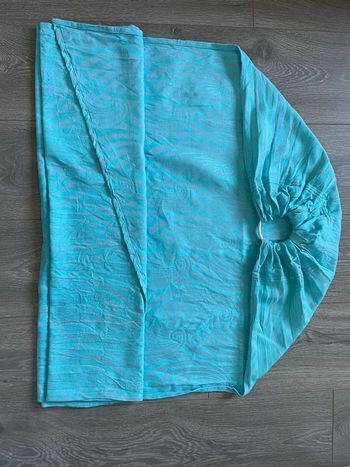 Portage sling ringsling de la marque Yaro coton/lin bio