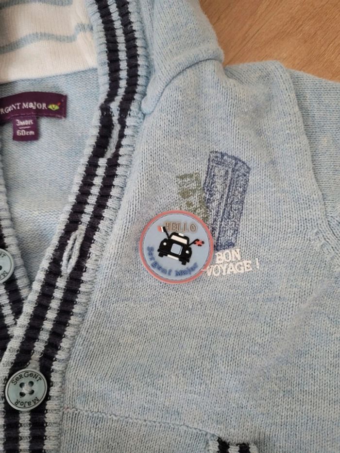 Gilet Sergent Major 3 mois - photo numéro 3