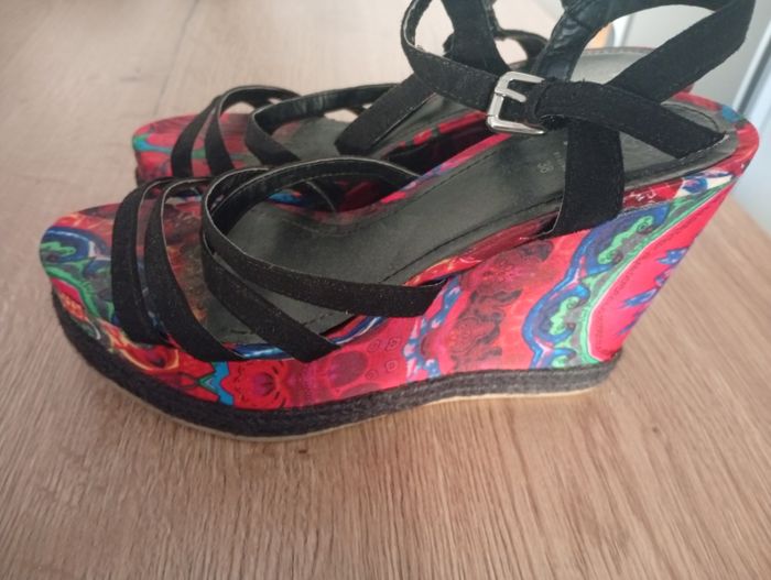 Chaussures compensées Gémo 38 - photo numéro 3