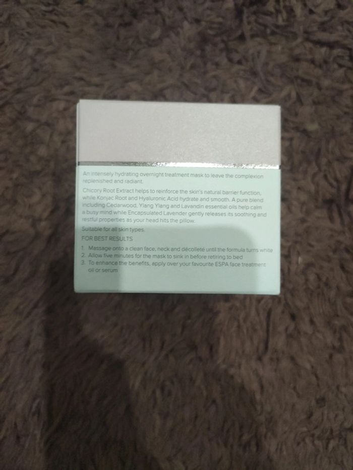 Crème nuit overnight hydratation therapy Espa - photo numéro 2