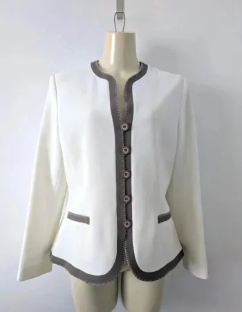 Veste crème chic - Un Jour Ailleurs - taille 40