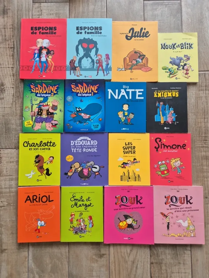 Lot de BD - 5€ le livre